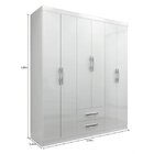 Roupeiro Fortaleza - Branco