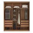 Roupeiro Genji 3 Portas Noce