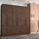 Roupeiro Gold 6 Portas Chocolate