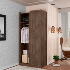 Roupeiro Gold Canto Chocolate