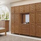 Roupeiro Grécia Capelinha Com Maleiro E Espelho Móveis Cavazo