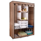 Roupeiro Guarda Roupa Organizador Desmontavel Marrom