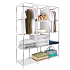 Roupeiro Guarda Roupa Organizador Desmontavel Marrom