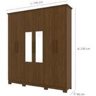 Roupeiro Henn Cover 6 Pts 3 Gvs - De211-130 - Pc / 4