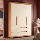 Roupeiro Honopu Carvalho Grife/off White