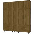 Roupeiro House Cinco Portas Imbuia - Fabri Móveis