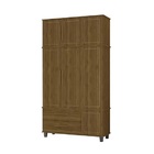 Roupeiro House Três Portas Imbuia – Fabri Móveis