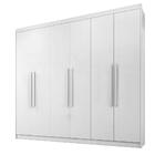 Roupeiro Imperio 6 Portas Benetil Móveisbranco