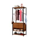 Roupeiro Industrial Melbourne Preto Demolição