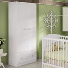 Roupeiro Infantil 1 Gaveta Bristol Flex Branco