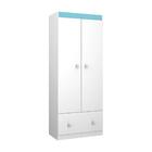 Roupeiro Infantil 1 Gaveta Bristol Flex Branco