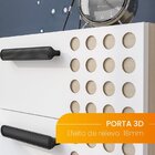 Roupeiro Infantil 2 Portas 2 Gavetas Domi Legno Salinas/branco