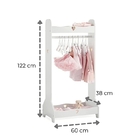 Roupeiro Infantil Cabideiro De Criança Para Fantasias Belinda