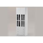Roupeiro Infantil Com 02 Portas De Acrílico Delicato Branco B