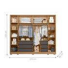 Roupeiro Italia Nature/titanium