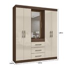 Roupeiro Itapema - Café/avelã