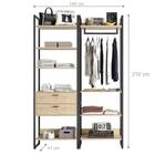 Roupeiro Jocar Natura Preto