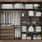 Roupeiro Joinville Slide 2 Portas - 100% MDF - Cafe/Cafe/Bran