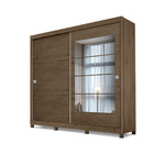 Roupeiro Lisboa Casal 2 Portas De Correr 6 Gavetas Incabras