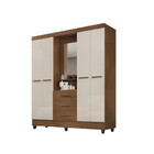 Roupeiro Magno 4 Pts C/espelho E Pes 27978.237 Dj