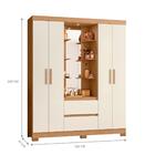 Roupeiro Mercurio Freijo Off White