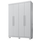 Roupeiro Milão 4 Portas 3 Gavetas Benetil Branco