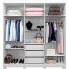 Roupeiro Milão 6 Portas 3 Gavetas Benetil Branco