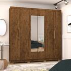 Roupeiro Mistral Com Espelho Imbuia Rústico