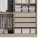 Roupeiro Modulado 1 75m 2 Portas De Correr 3 Gavetas Versa L5