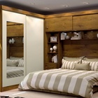 Roupeiro Modulado 2 Portas Sparta Leifer Canela-off White