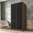 Roupeiro Modular 2 Portas 3 Gavetas Ideale Móveis Leão