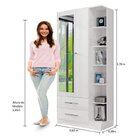 Roupeiro Moju - Branco