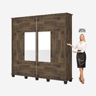 Roupeiro Monte Carlo 2 Portas De Correr Com Espelho - Amadeir