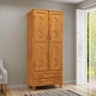 Roupeiro Multiuso Brasil 2 Portas Mel