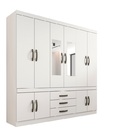 Roupeiro New Parma 10 Portas 3 Gavetas Com Espelho Salleto Br