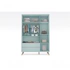 Roupeiro Old Clean Plus Menta/nature – Planet Baby Móveis