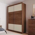 Roupeiro Quarto Solteiro 2 Portas 3 Gavetas 6 Prateleiras 3 C