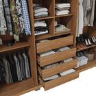 Roupeiro Ripado 6 Portas Lotus Buriti Fendi