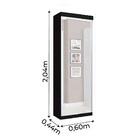 Roupeiro Sapateira Thor Com Espelho J E A Moveis