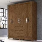 Roupeiro Sher Castanho Wood