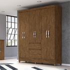 Roupeiro Sher Castanho Wood