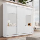 Roupeiro Sintra 3 Portas De Correr Com Espelhos Móveis Europa