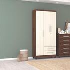 Roupeiro Sioux Imbuia Champagne