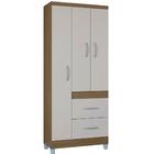 Roupeiro Solteiro 3 Portas 835 Poqq