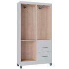 Roupeiro Solteiro 4 Portas 837 Poqq