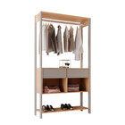 Roupeiro Solteiro Lian Closet 2 Gavetas 4 Prateleiras Moderna