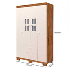 Roupeiro Sophie Com 4 Portas E 2 Gavetas J E A Moveis