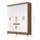 Roupeiro Streep Naturale Branco