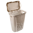 Roupeiro Telado Com Cesto Removível Rb6 45 Litros Argila E Te