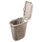 Roupeiro Telado Com Cesto Removível Rb6 45 Litros Argila E Te